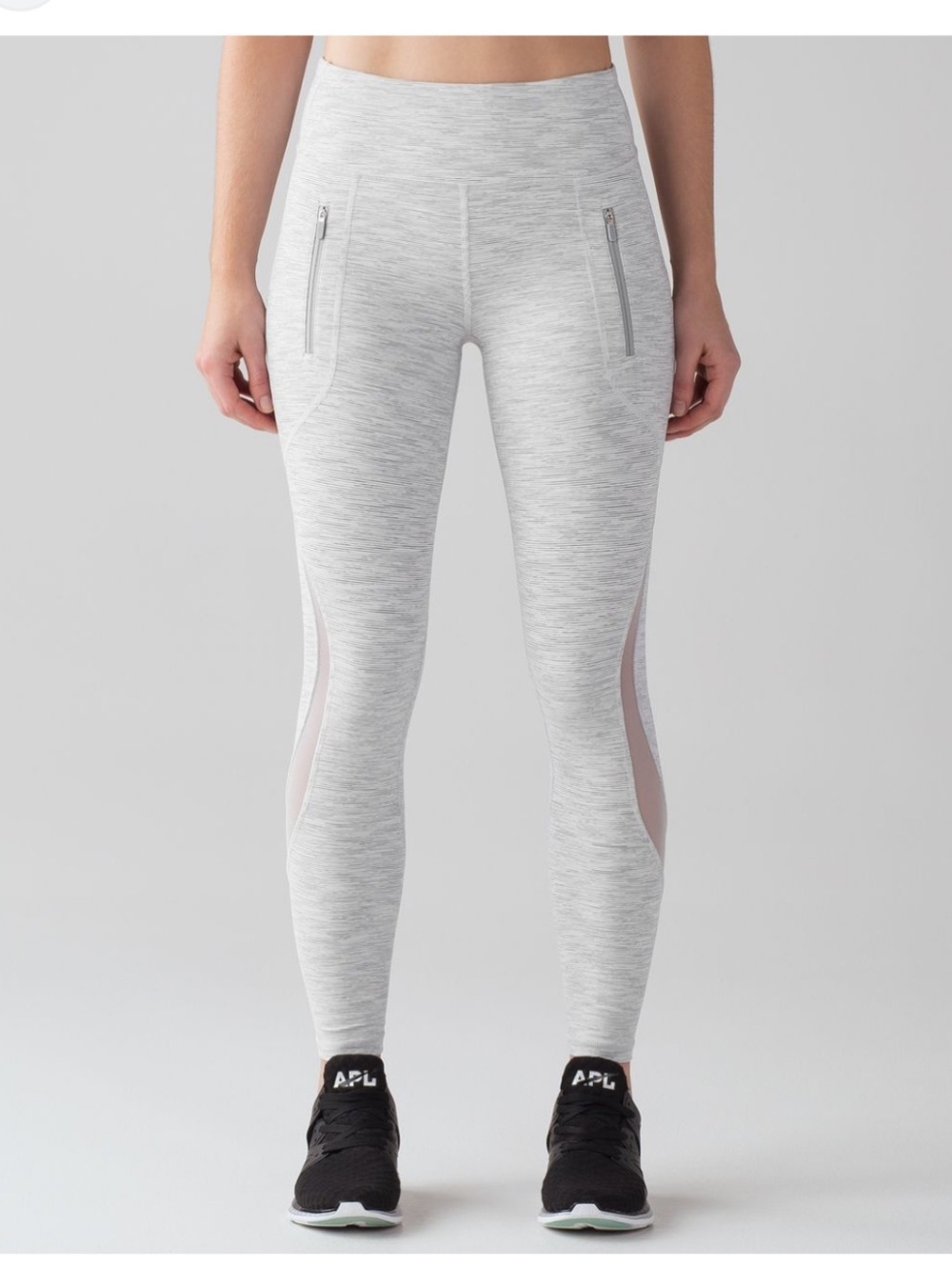 Lululemon 6 Light Gray Active Jogger Pants - Brand Unspecified